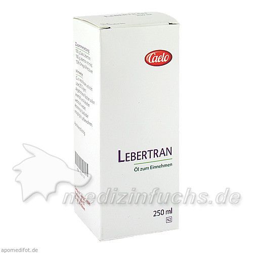 Lebertran Caelo HV-Packung, 250 ML