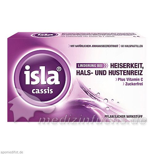 Isla-Cassis Pastillen, 60 ST