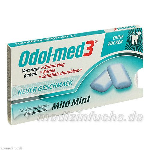 Odol med 3 Mild Mint, 12 ST