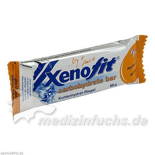 XENOFIT carbohydrate Bar Aprikose Riegel, 68 G