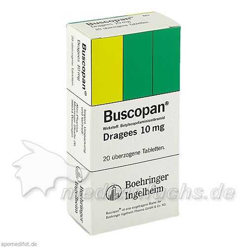 BUSCOPAN Dragees, 20 ST