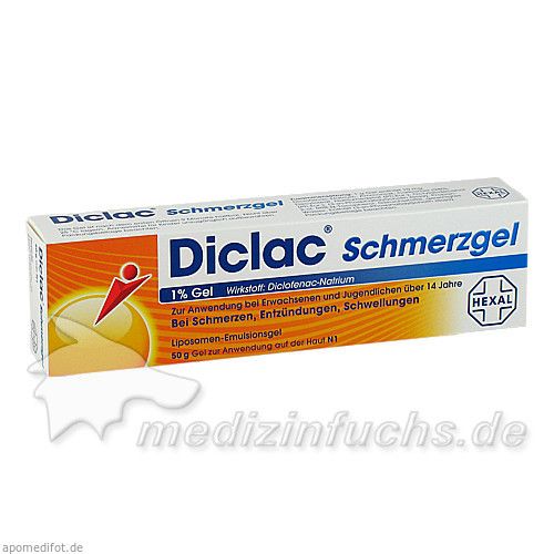 Diclac Schmerzgel 1% Gel, 50 G