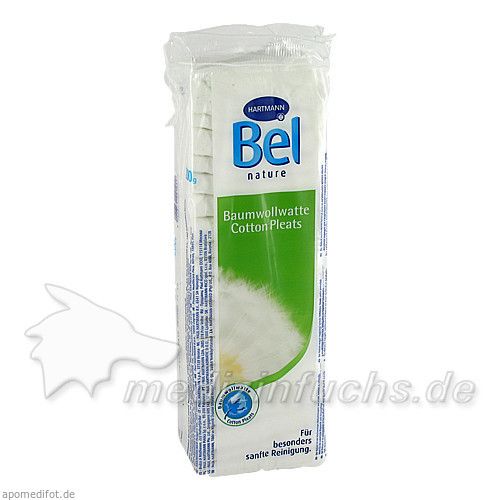 BEL NATURE BAUMWOLL WATTE, 200 G