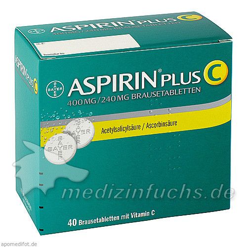 ASPIRIN PLUS C, 40 ST