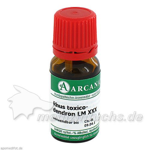 RHUS TOXICODENDRON LM 30, 10 ML