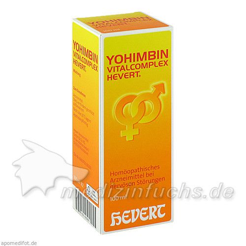 YOHIMBIN Vitalcomplex Hevert Tropfen, 100 ML