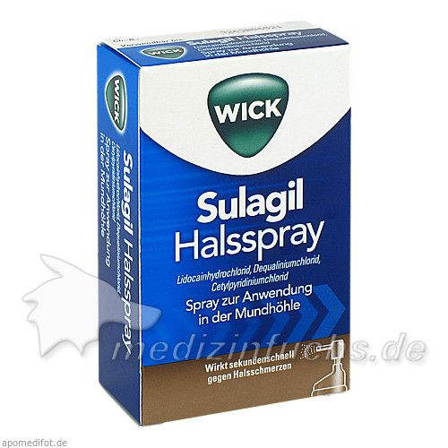 WICK Sulagil Halsspray, 15 ML