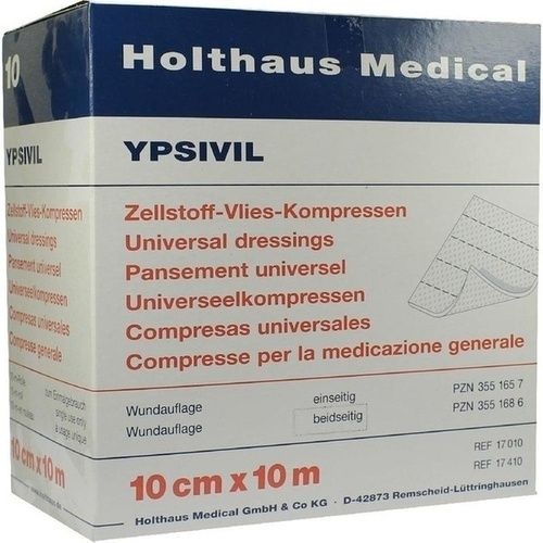 ZELLSTOFF VLIES KOMPRESSEN Ypsivil 10 cmx10 m bs., 1 ST