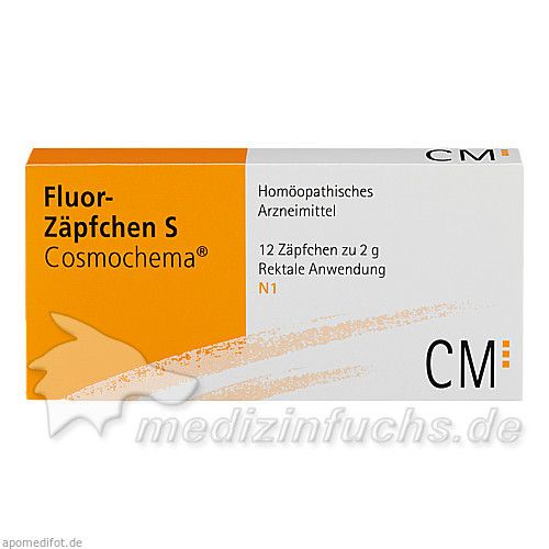 FLUORZAEPFCHEN S COSMOCHEMA, 12 ST