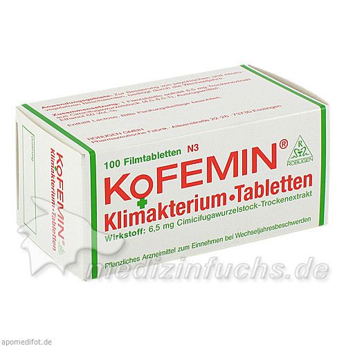 Kofemin Klimakterium Tabletten, 100 ST