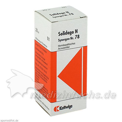 SYNERGON KOMPL SOLIDAG N78, 20 ML