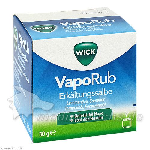 WICK VapoRub Erk, 50 G