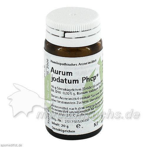 Aurum jodatum Phcp, 20 G