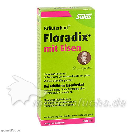 FLORADIX mit Eisen, 500 ML