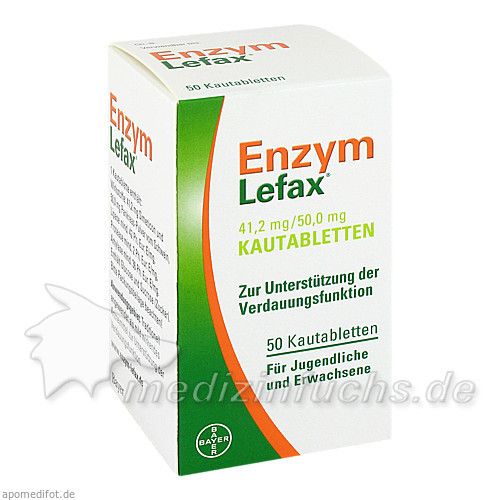 ENZYM LEFAX, 50 ST