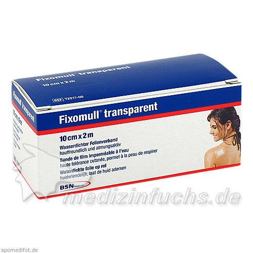 FIXOMULL transparent 2mx10cm, 1 ST