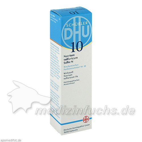 BIOCHEMIE DHU 10 NATRIUM SULFURICUM N D 4, 50 G