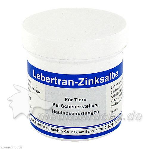 Lebertran Zinksalbe, 100 G