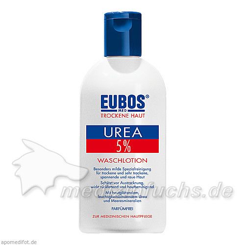 EUBOS Trockene Haut UREA 5% Waschlotion, 200 ML