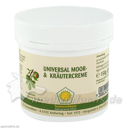 Universal Moor- und Kräutercreme SonnenMoor, 150 G