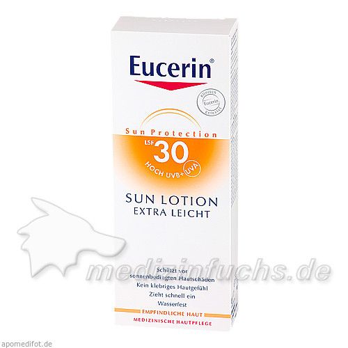 Eucerin Sun Lotion Extra Leicht LSF30, 150 ML