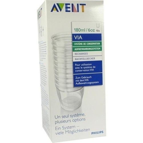 AVENT VIA Nachfüllbecher 180ml, 1 ST