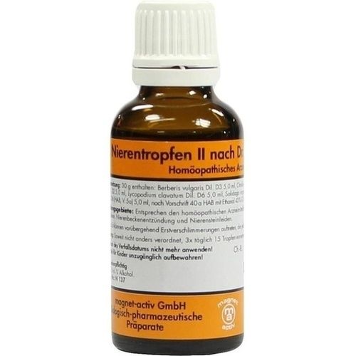 NIERENTROPFEN II, 30 ML