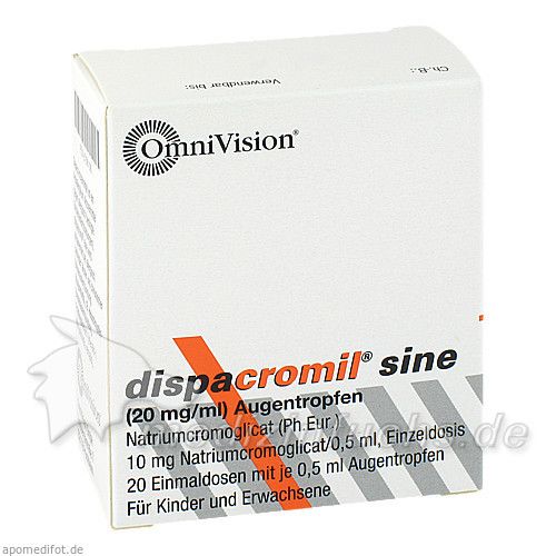 DISPACROMIL SINE EDP, 20X0.5 ML