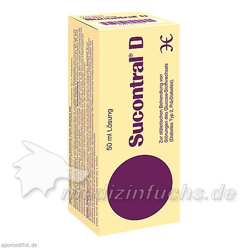 Sucontral D Diabetiker Lösung, 50 ML