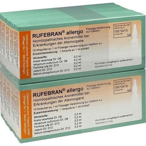 Rufebran allergo, 100 ST