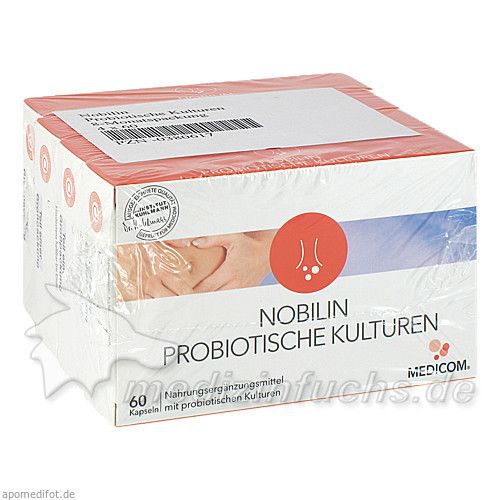 NOBILIN Probiotische Kulturen Kapseln, 4X60 ST