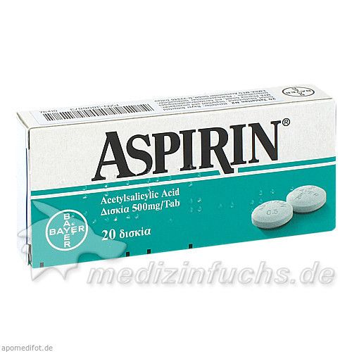 ASPIRIN, 20 ST