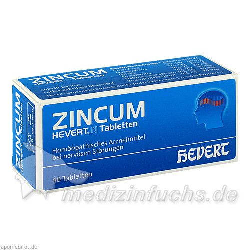 ZINCUM HEVERT N Tabletten, 40 ST