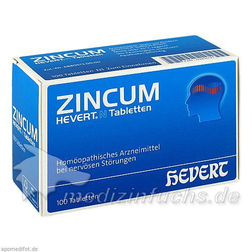 ZINCUM HEVERT N Tabletten, 100 ST