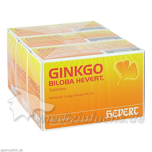 Ginkgo biloba Hevert Tabletten, 300 ST