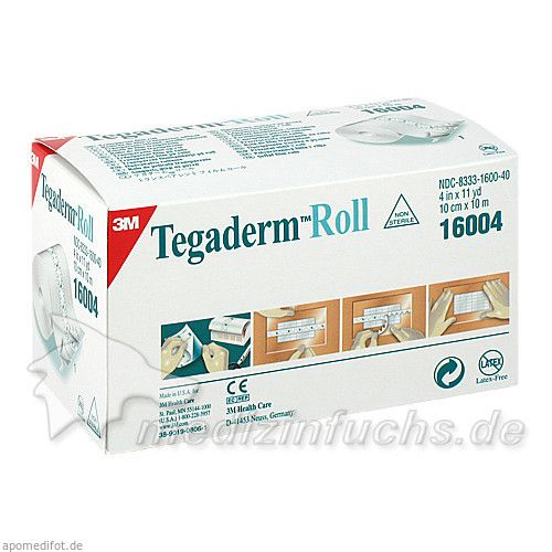 Tegaderm 3M Rolle 10cmx10m, 1 ST