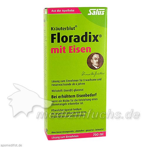 FLORADIX mit Eisen, 700 ML