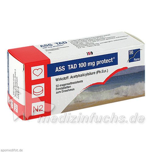 ASS TAD 100mg protect, 50 ST