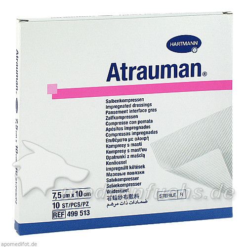 ATRAUMAN STERIL 7.5X10CM, 10 ST