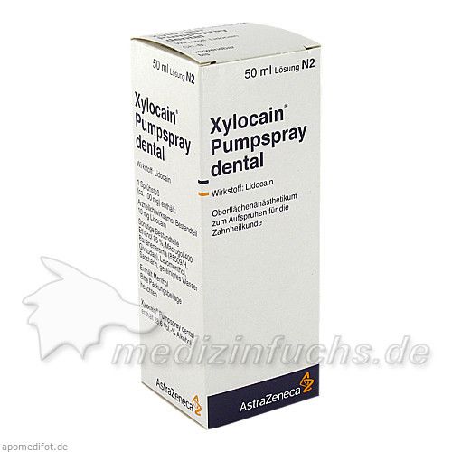 XYLOCAIN PUMPSPRAY DENTAL, 50 ML