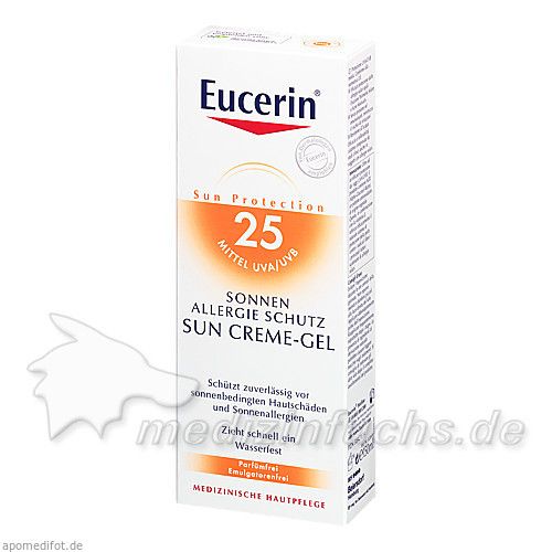 Eucerin Sun Allergie-Schutz Creme-Gel LSF25, 150 ML