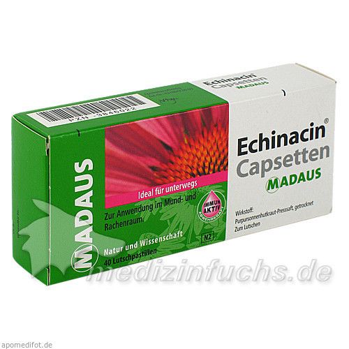 ECHINACIN CAPSETTEN, 40 ST