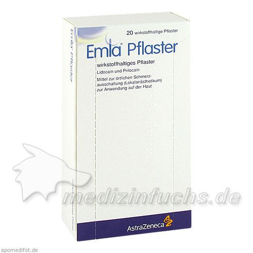 EMLA Pflaster, 20 ST