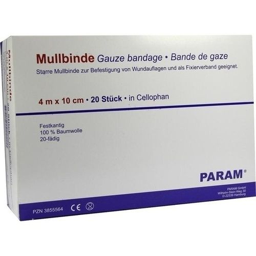 MULLBINDE 10CM M CEL, 20 ST