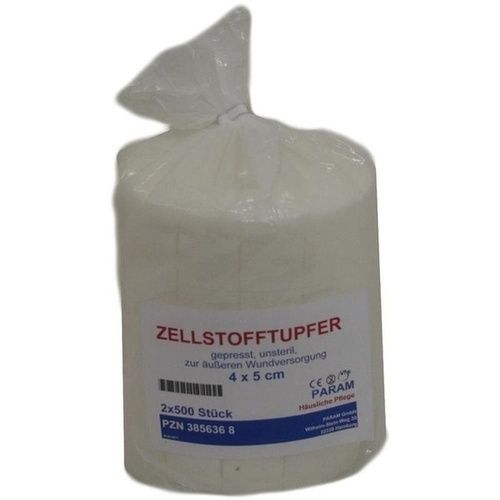 ZELLSTOFFTUPFER 4x5 cm, 1000 ST