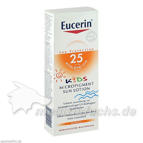 EUCERIN Sun Kids Micropigment Lotion LSF 25, 150 ML