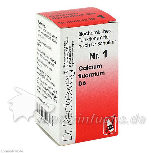 Biochemie 1 Calcium fluoratum D6, 200 ST