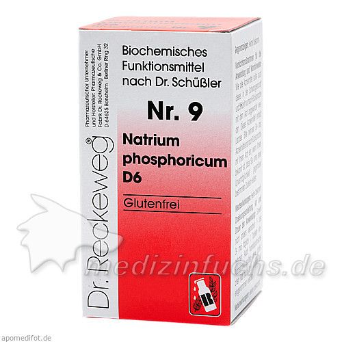 Biochemie 9 Natrium phosphoricum D6, 200 ST