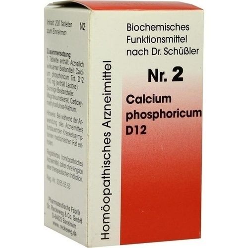 Biochemie 2 Calcium phosphoricum D12, 200 ST