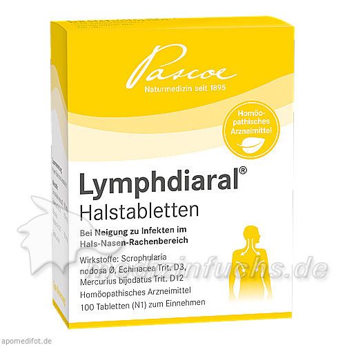 Lymphdiaral Halstabletten, 100 ST